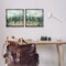 Stupell Industries Abstract Tall Wheat Grass Field 2 pc Framed Floater Canvas Wall Art Set Design by June Erica Vess